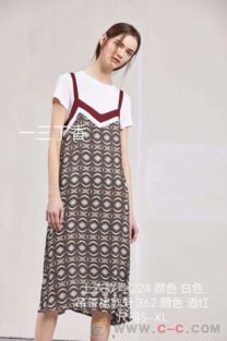 广州品牌女装货源一三丁香女装折扣批发女装折扣库存
